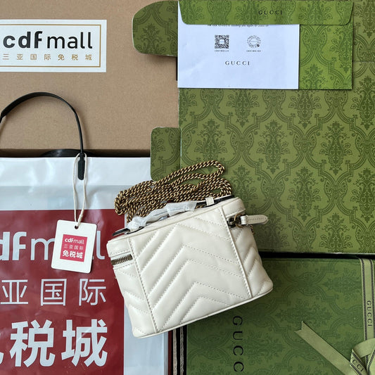 Pronta Entrega – Bolsa Gucci Alça Superior GG Marmont Mini