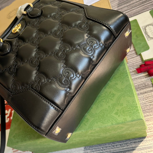 Pronta Entrega – Bolsa Gucci GG matelassê Mini com Alça Superior