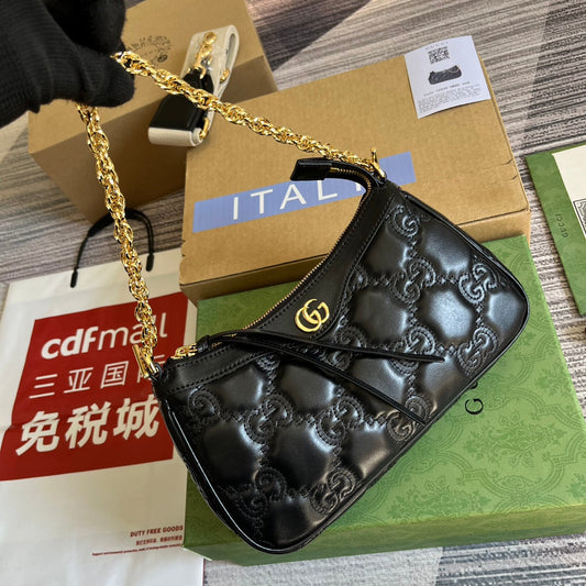 Pronta Entrega – Bolsa Gucci GG Matelassê Couro