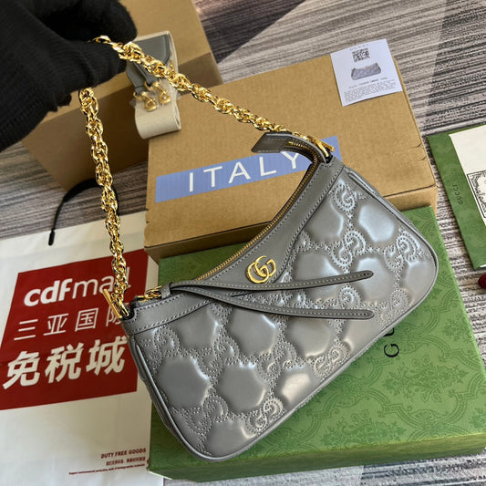 Pronta Entrega – Bolsa Gucci GG Matelassê Couro