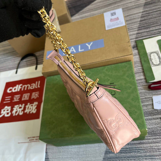 Pronta Entrega – Bolsa Gucci GG Matelassê Couro