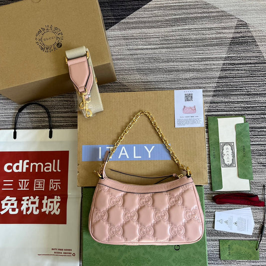 Pronta Entrega – Bolsa Gucci GG Matelassê Couro