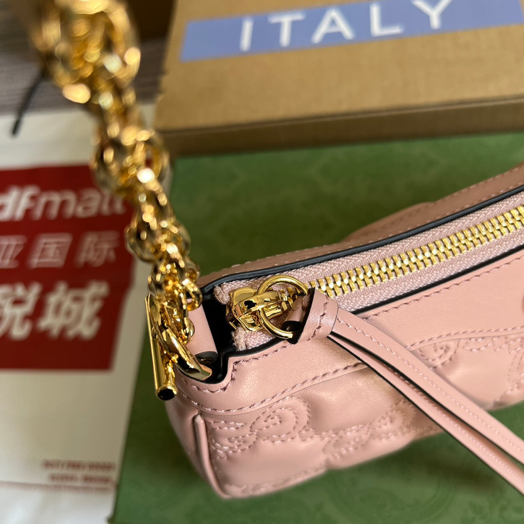 Pronta Entrega – Bolsa Gucci GG Matelassê Couro