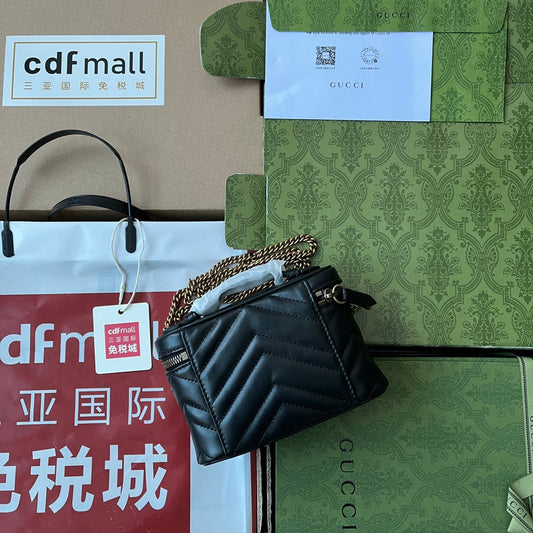 Pronta Entrega – Bolsa Gucci Alça Superior GG Marmont Mini