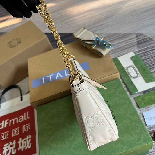 Pronta Entrega – Bolsa Gucci GG Matelassê Couro