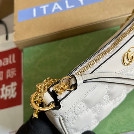 Pronta Entrega – Bolsa Gucci GG Matelassê Couro
