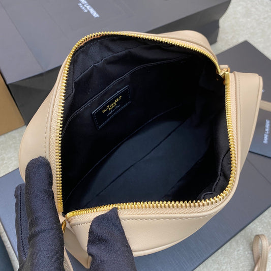 Pronta Entrega – Bolsa Modelo Saint Laurent Tranvesal Lou Off White