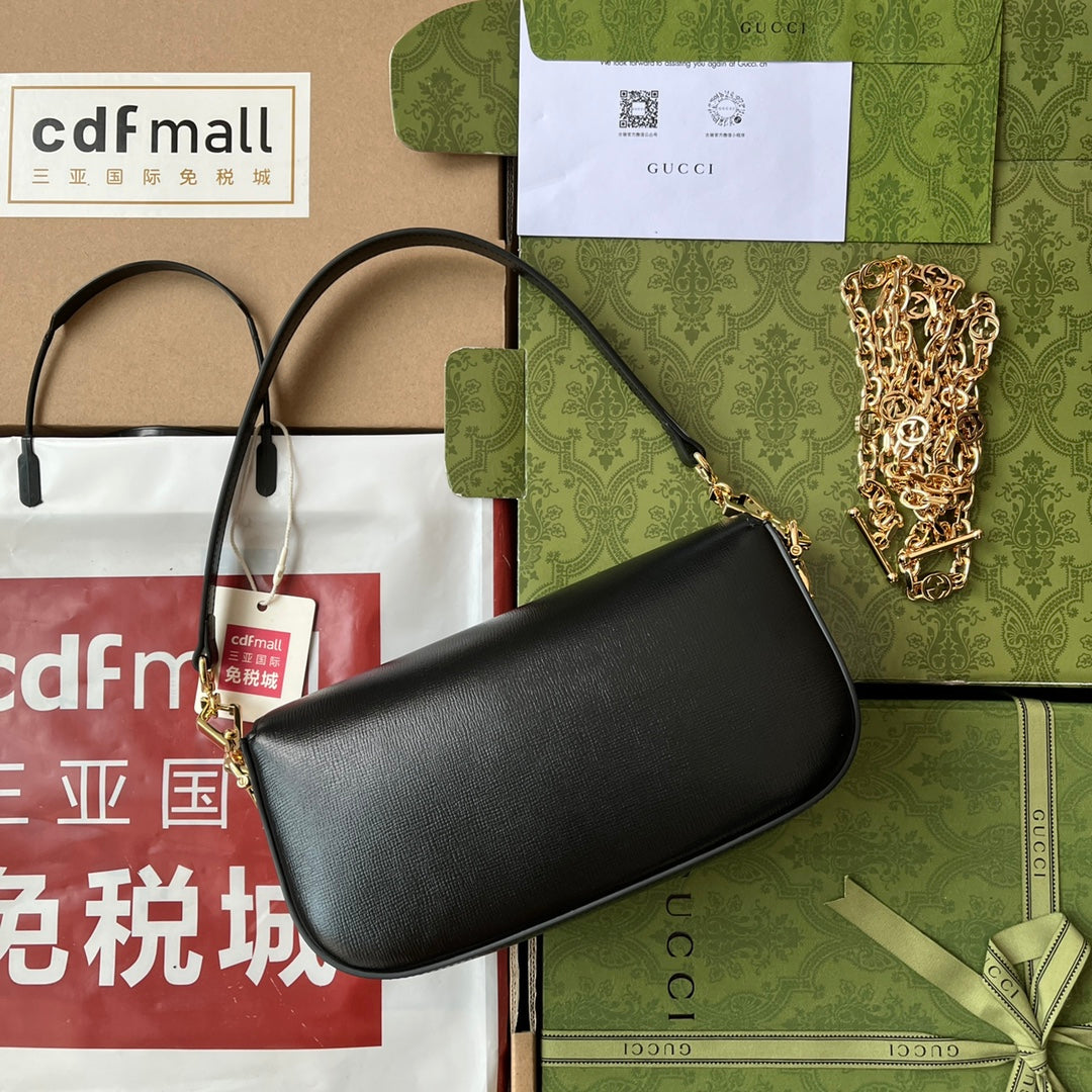 Pronta Entrega – Bolsa Gucci Horsebit 1955 de Ombro Pequena