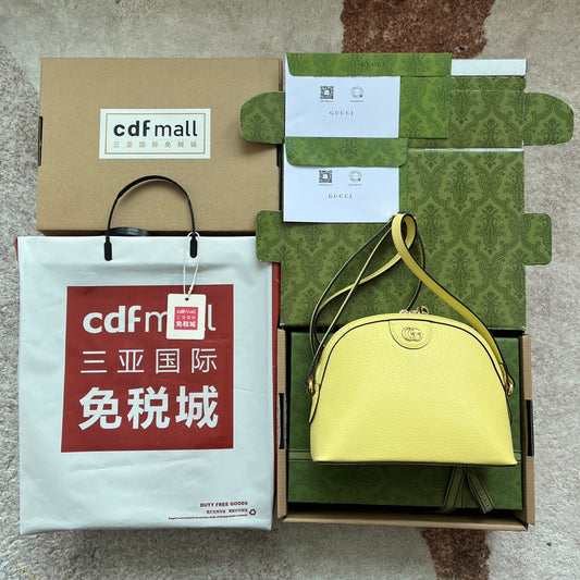 Pronta Entrega – Bolsa Gucci Ophidia Jumbo GG Pequena de Ombro