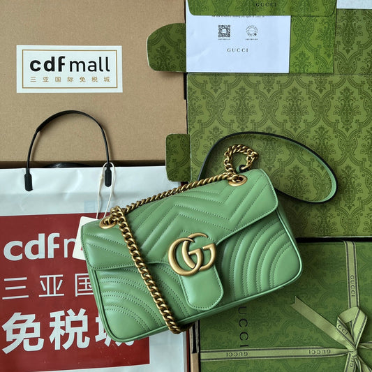 Pronta Entrega – Bolsa Gucci GG Marmont Matelassê Grande