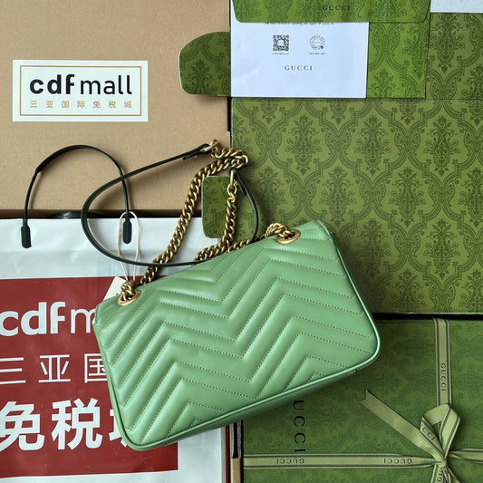Pronta Entrega – Bolsa Gucci GG Marmont Matelassê Grande