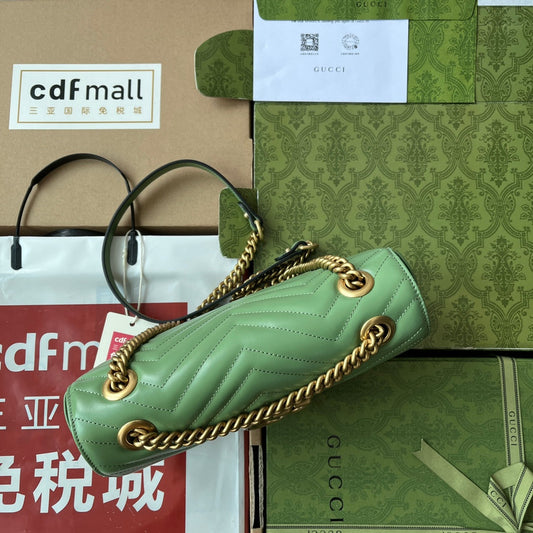 Pronta Entrega – Bolsa Gucci GG Marmont Matelassê Grande