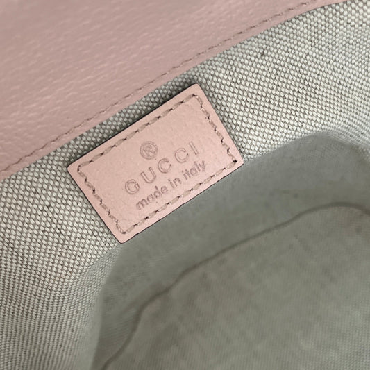 Pronta Entrega – Bolsa Gucci Bucket Ophidia Mini com Duplo G Estampada