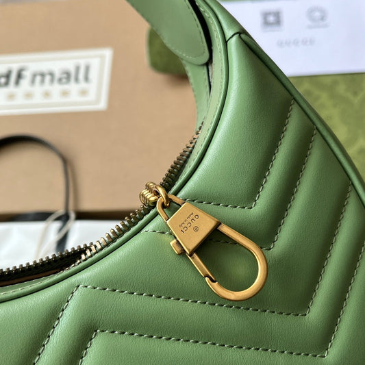 Pronta Entrega – Bolsa Gucci Mini GG Marmont Meia Lua