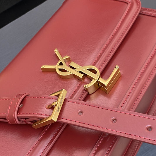 Pronta Entrega – Bolsa Modelo Yves Saint Laurent  São Loureiro Couro com Logotipo
