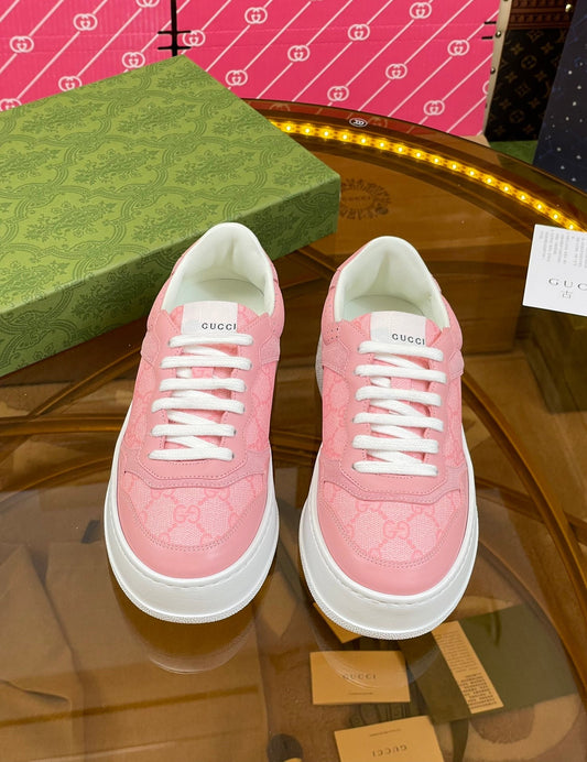 Pronta Entrega – Tênis Modelo Gucci Cano Baixo GG