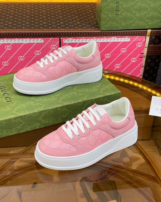 Pronta Entrega – Tênis Modelo Gucci Cano Baixo GG