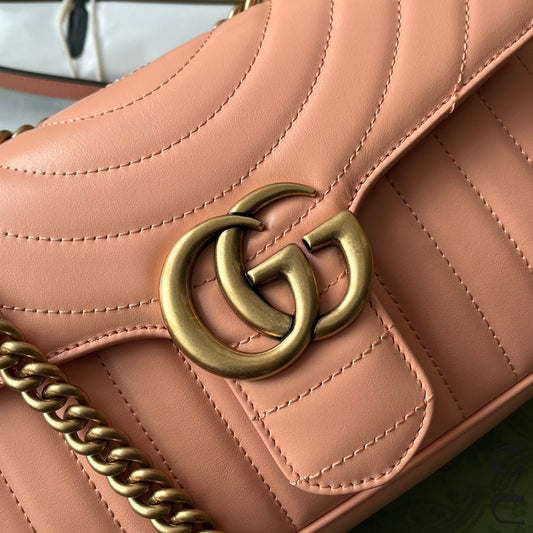Pronta Entrega – Bolsa Gucci GG Marmont Matelassê Grande