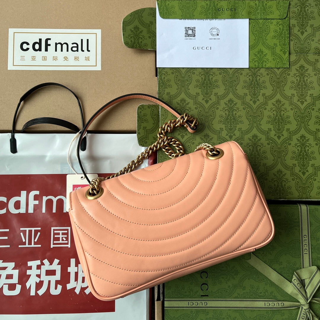 Pronta Entrega – Bolsa Gucci GG Marmont Matelassê Grande