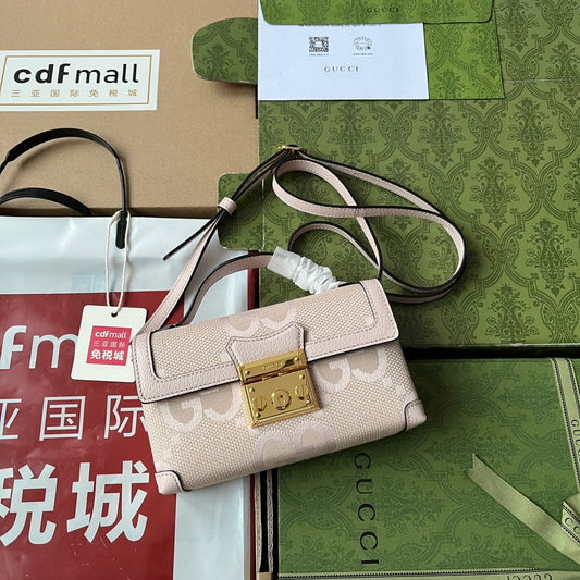 Pronta Entrega – Bolsa Gucci Padlock Jumbo GG Mini