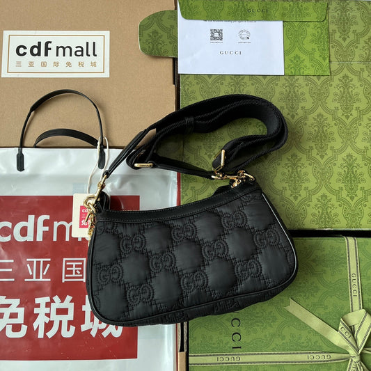 Pronta Entrega – Bolsa Gucci GG Matelassê Náilon