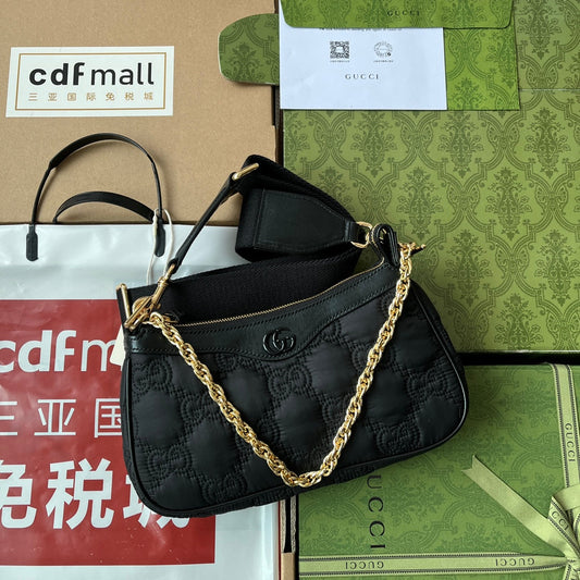 Pronta Entrega – Bolsa Gucci GG Matelassê Náilon