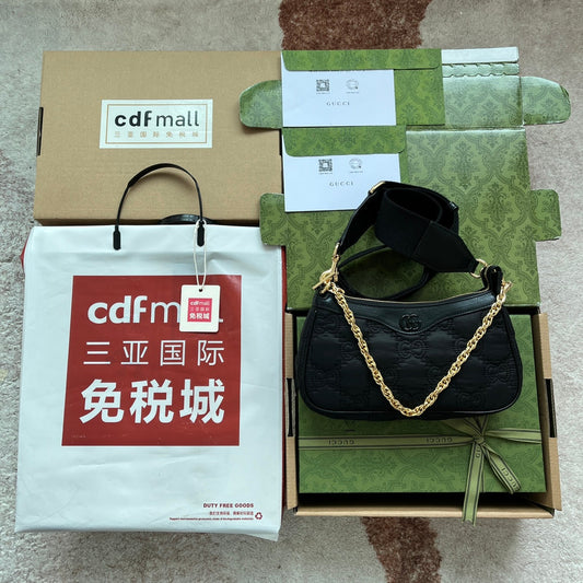 Pronta Entrega – Bolsa Gucci GG Matelassê Náilon