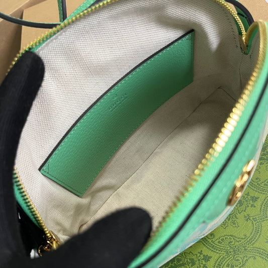 Pronta Entrega – Bolsa Gucci Ophidia Jumbo GG Pequena de Ombro Estampada
