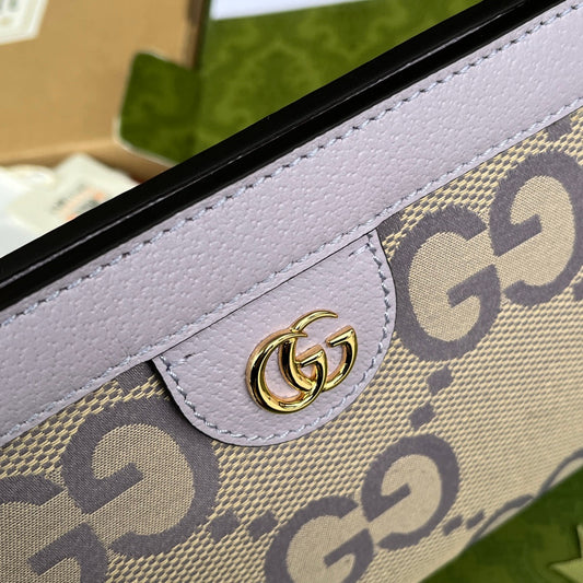 Pronta Entrega – Bolsa Gucci Modelo Ophidia com Double G Pequena de Ombro Estampada