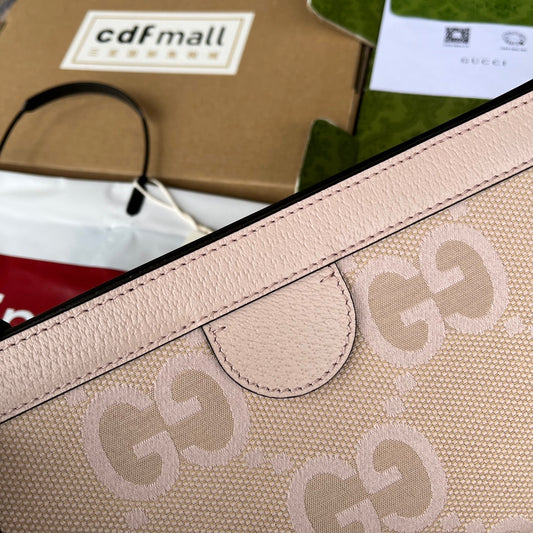 Pronta Entrega – Bolsa Gucci Modelo Ophidia com Double G Pequena de Ombro Estampada