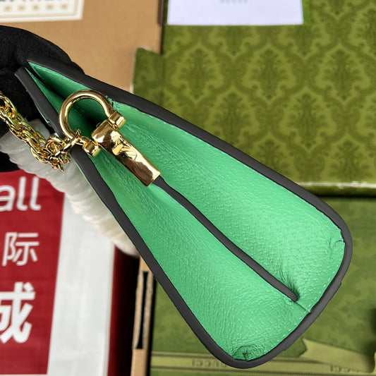 Pronta Entrega – Bolsa Gucci Modelo Ophidia com Double G Pequena de Ombro Estampada