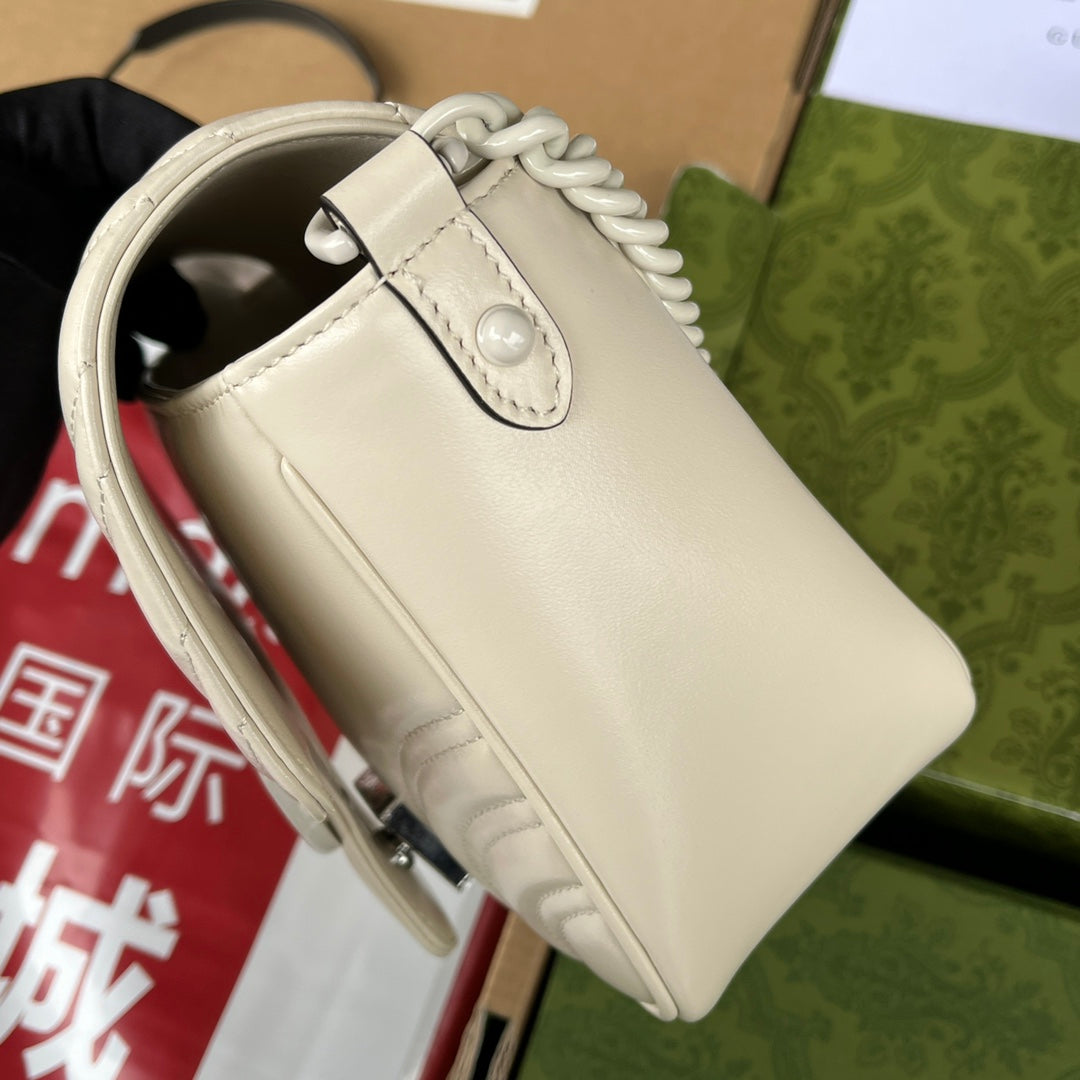 Pronta Entrega – Bolsa Gucci Matelassê GG Marmont Transversal