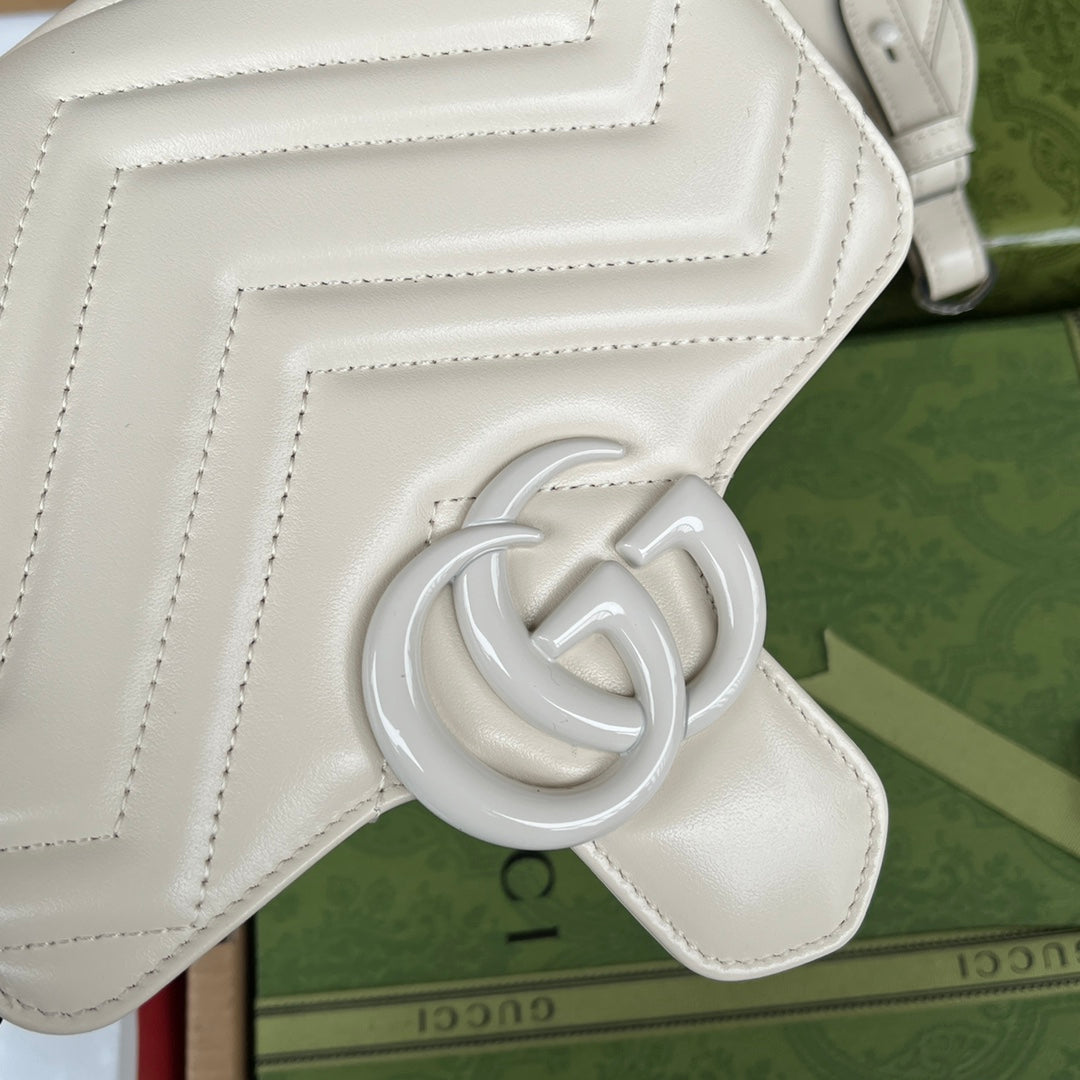 Pronta Entrega – Bolsa Gucci Matelassê GG Marmont Transversal