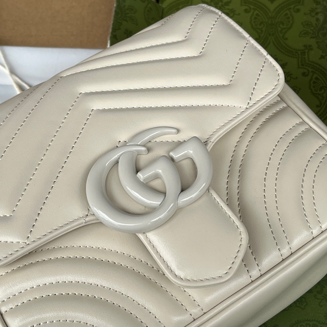 Pronta Entrega – Bolsa Gucci Matelassê GG Marmont Transversal