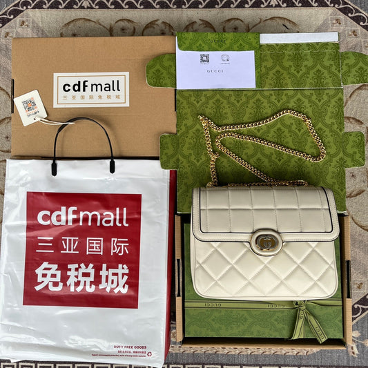 Pronta Entrega – Bolsa Gucci Deco Pequena