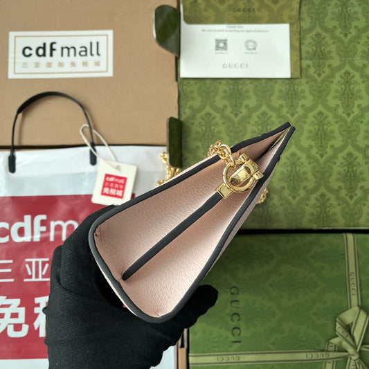 Pronta Entrega – Bolsa Gucci Ophidia com Double G Pequena de Ombro