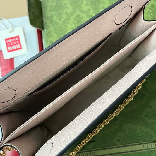Pronta Entrega – Bolsa Gucci Ophidia com Double G Pequena de Ombro