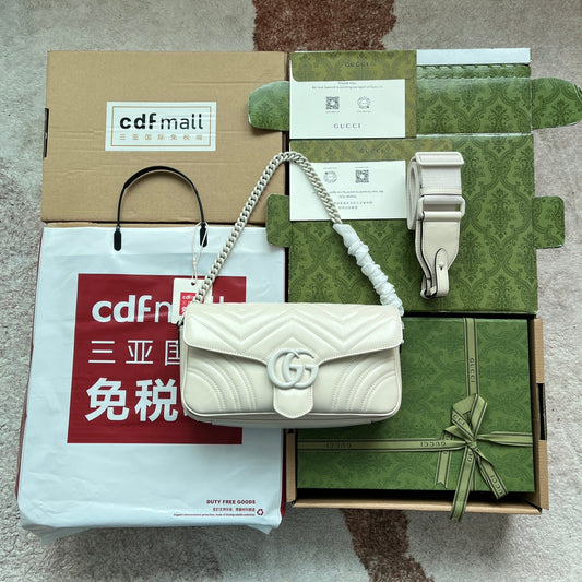 Pronta Entrega – Bolsa Gucci GG Marmont de Ombro