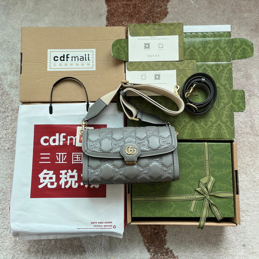 Pronta Entrega – Bolsa Gucci GG Matelassê Pequena