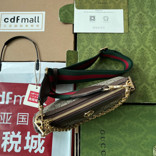 Pronta Entrega – Bolsa Gucci Ophidia GG Pequena