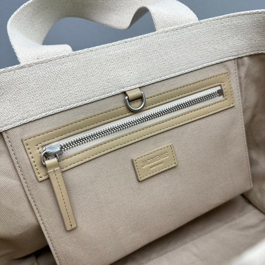 Pronta Entrega – Bolsa Modelo Jacquemus Tote Le cabas Gros Grain