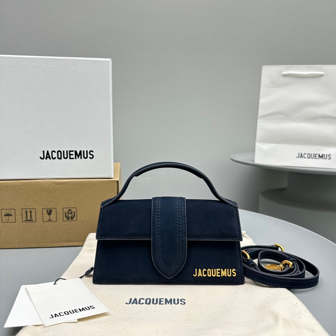 Pronta Entrega – Bolsa Modelo Jacquemus Tote Le Bambino Nobuck