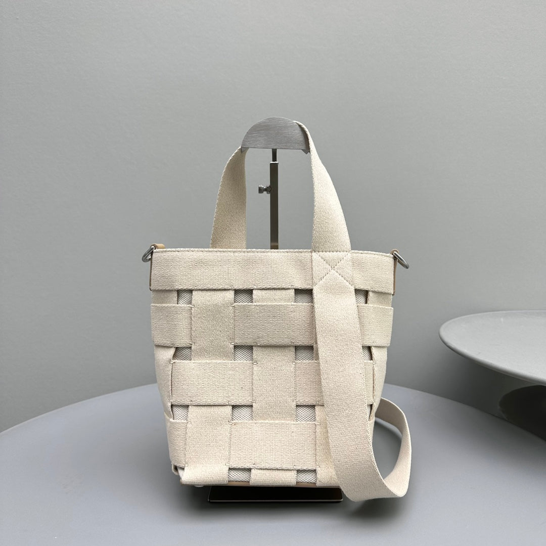 Pronta Entrega – Bolsa Modelo Jacquemus Le seau Gros Grain