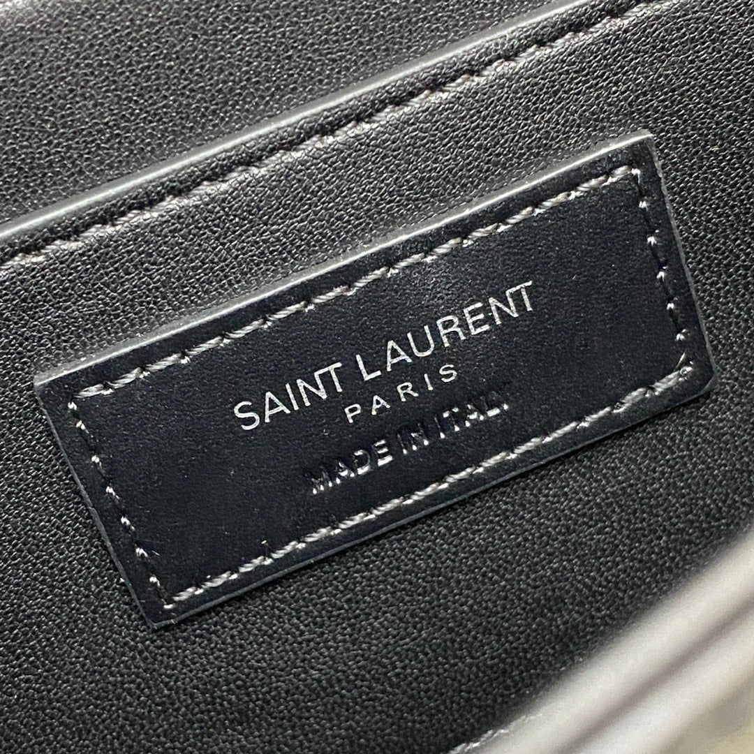 Pronta Entrega – Bolsa Modelo Yves Saint Laurent  São Loureiro Couro com Logotipo