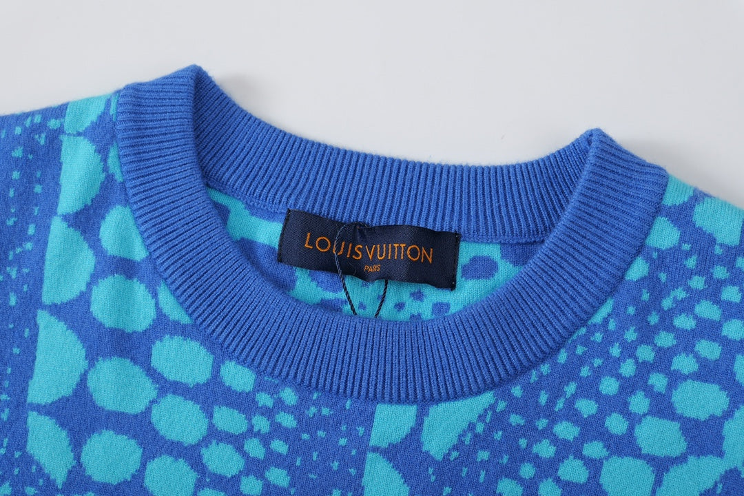 Pronta Entrega – Camiseta Modelo LV x YK Suéter All Over Pumpkin