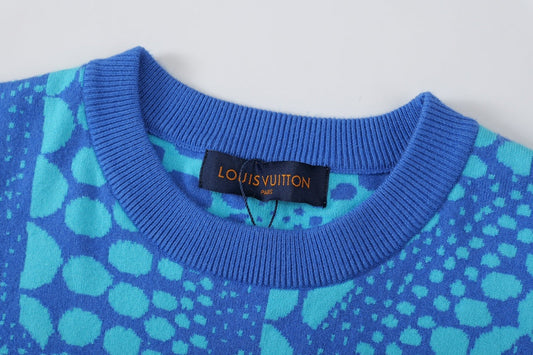 Pronta Entrega – Camiseta Modelo LV x YK Suéter All Over Pumpkin