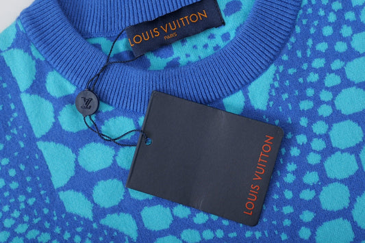 Pronta Entrega – Camiseta Modelo LV x YK Suéter All Over Pumpkin