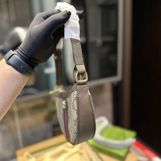 Pronta Entrega – Bolsa Tiracolo Modelo Gucci Ophidia GG pequena