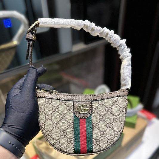 Pronta Entrega – Bolsa Tiracolo Modelo Gucci Ophidia GG pequena