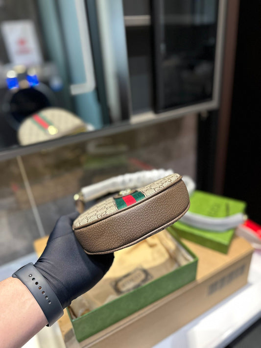 Pronta Entrega – Bolsa Tiracolo Modelo Gucci Ophidia GG pequena